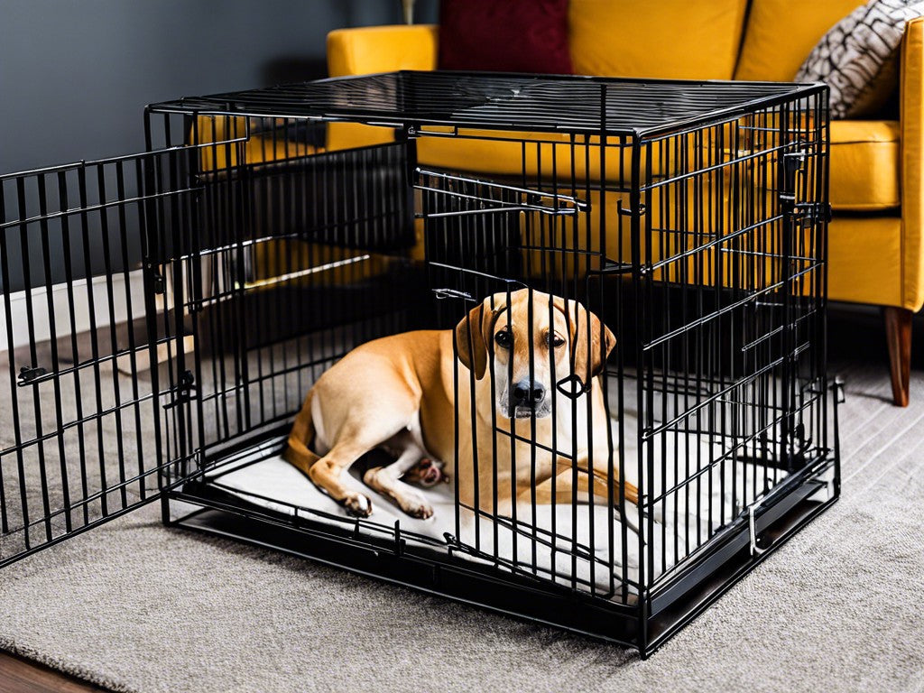High Anxiety Dog Crate Brave Paws